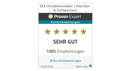 Proven Expert Kundenbewertungen für DCE Immobilienmakler