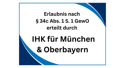 IHK Erlaubnis §34c Abs. 1 S. 1 GewO