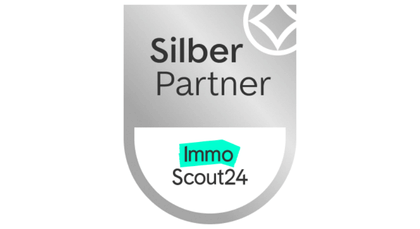 DCE Immobilienmakler hat die Silbermitgliedschaft und ist Partner von Immobilienscout24
